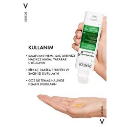 Vichy Dercos Anti-Pell Kepek Şampuanı Normal ve Yağlı Saçlar 200 ml