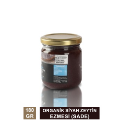 Ots Organik Siyah Zeytin Ezmesi ( Sade ) 180 Gr