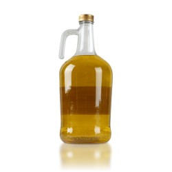 Ots Organik Naturel Sızma Zeytinyağı Cam Şişe 3 Litre