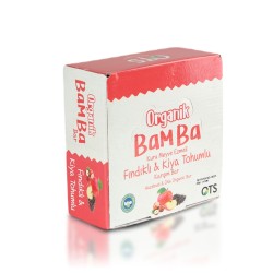 Ots Organik Bamba Bar Fındıklı&kiya Tohumlu 15'li