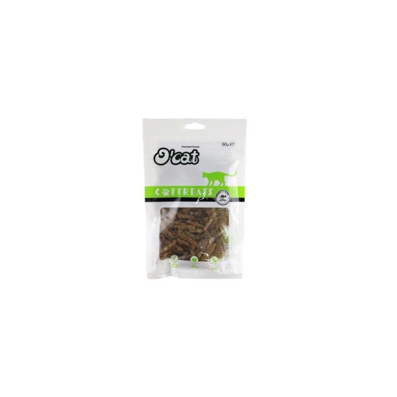 O Cat Tavuk Ve Yosunlu Mini Çubuk Kedi Ödülü 50 Gr