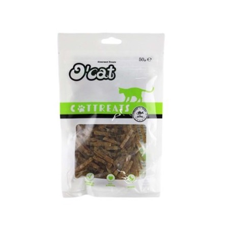 O Cat Tavuk Ve Yosunlu Mini Çubuk Kedi Ödülü 50 Gr
