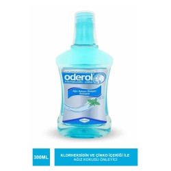 Oderol Ağız Kokusu Giderici Solüsyon 300 ml (S.K.T 01-2024)