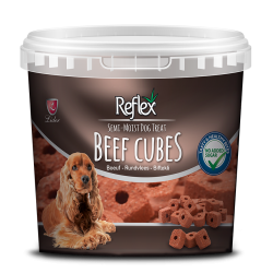 Reflex Semi-Moist Beef Küp Ödül Maması 500 Gr
