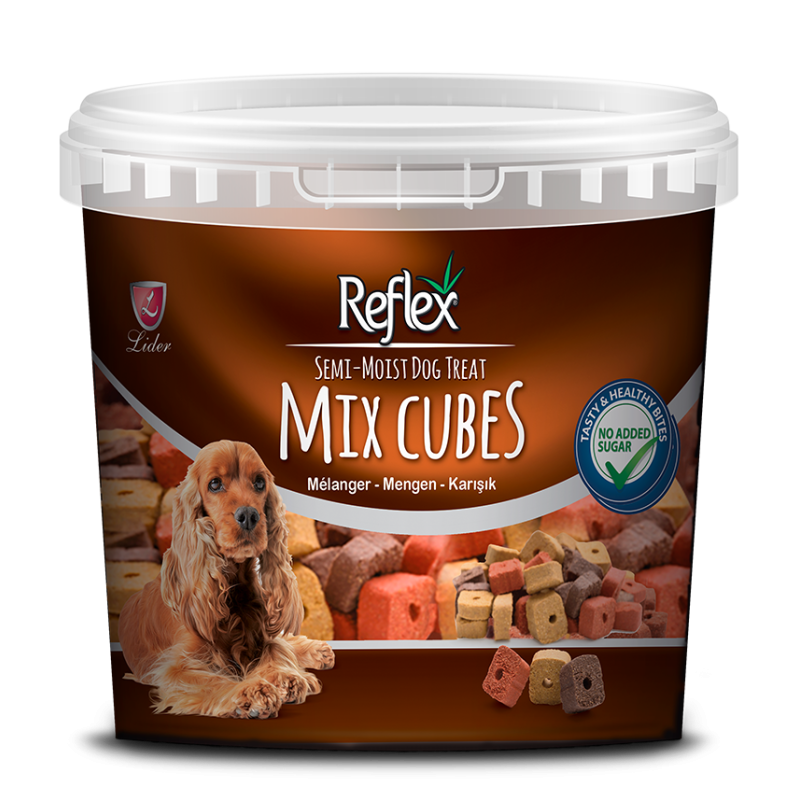 Reflex Semi-Moist Mix Küp Ödül Maması 500 Gr