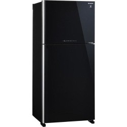 Sharp Sj-Xg690G-Bk 556 Lt Nofrost Siyah Cam Kapi Buzdolabi