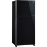 Sharp Sj-Xg690G-Bk 556 Lt Nofrost Siyah Cam Kapi Buzdolabi
