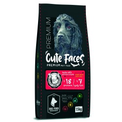 Cute Faces Premium Adult Dog 18/7 Lamb Meat