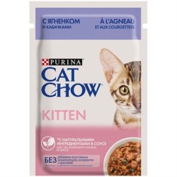 CAT CHOW KITTEN GiG Lmb&Crgt 85g