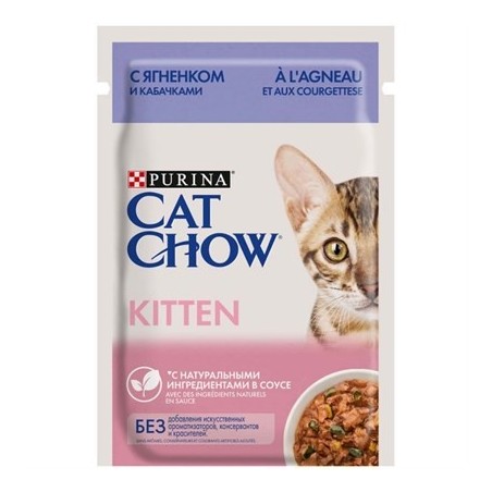 CAT CHOW KITTEN GiG Lmb&Crgt 85g