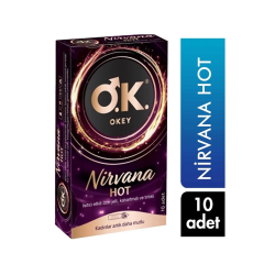 Okey Nirvana Hot Prezervatif 10 Adet