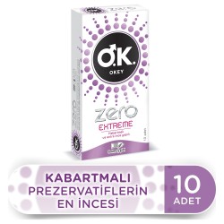 Okey Zero Extreme Prezervatif 10 Adet