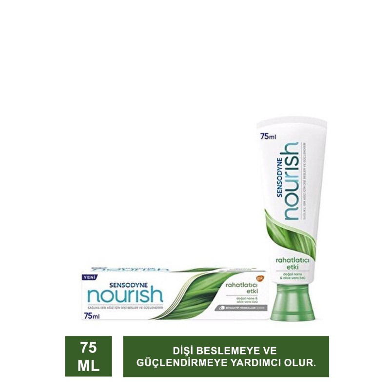 Sensodyne Nourish Rahatlatıcı Etki Diş Macunu 75 ml