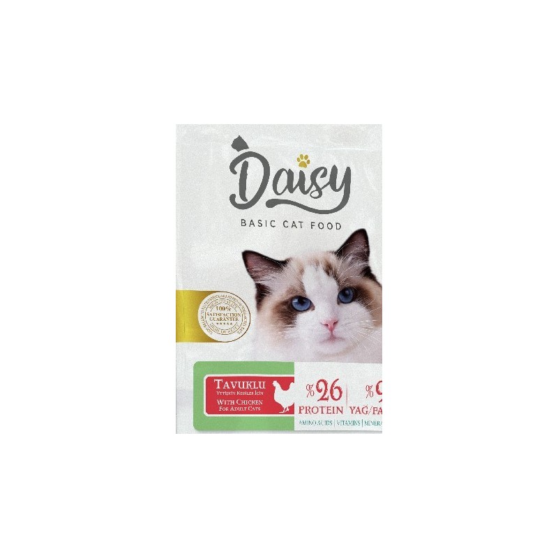 Daisy Basic Tavuklu  Kedi Açık Mama 1Kg