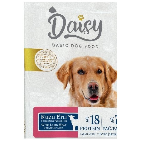 Daisy Premium Kuzulu Köpek Açık Mama 1Kg