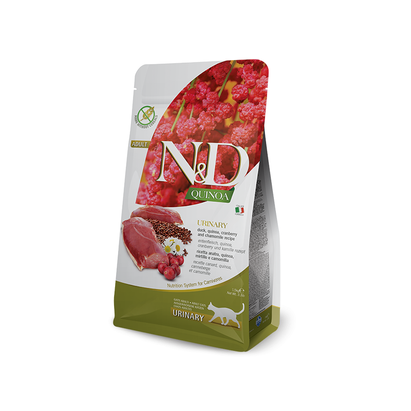 N&D Quınoa Urınary Ördek Cat 1,5 Kg.