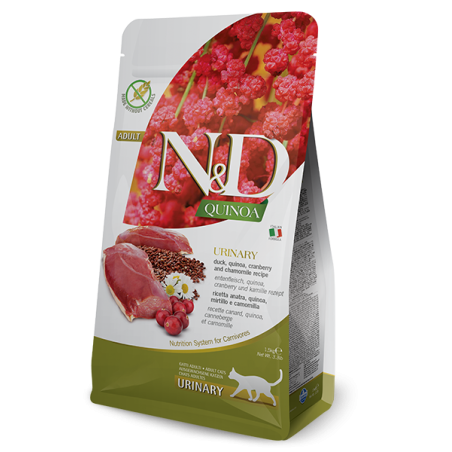 N&D Quınoa Urınary Ördek Cat 1,5 Kg.