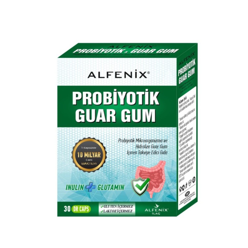 Alfenix Probiyotik Guar Gum 30 Dr Kapsül