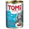 Tomi Somonlu & Alabalıklı Gravy Soslu Kedi Konservesi 400Gr