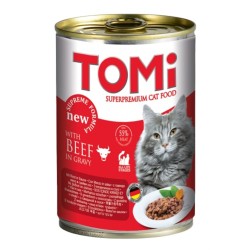Tomi Biftek Etli Gravy Soslu Kedi Konservesi 400 Gr