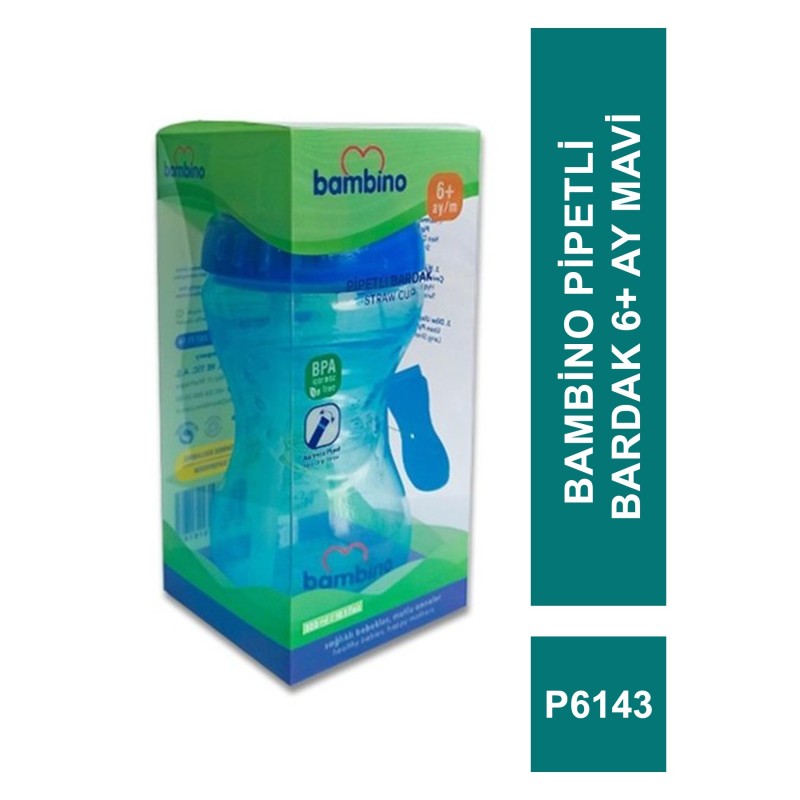 Bambino Pipetli Bardak 6+ Ay ( P6143 )