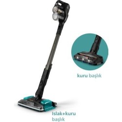 Philips Xc8349/01 Aqua Plus 25.2V Dikey Şajli Süpürge