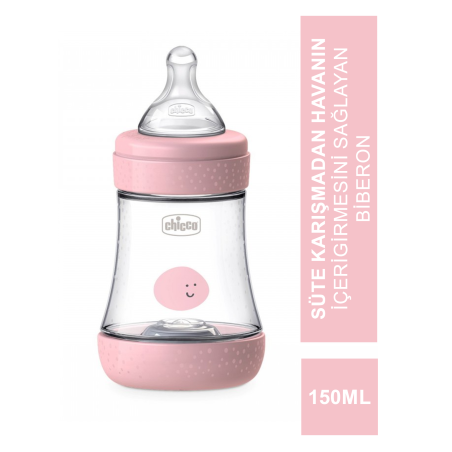 Chicco P5 Antikolik Biberon PP 0+ Ay ( Pembe ) 150 ml