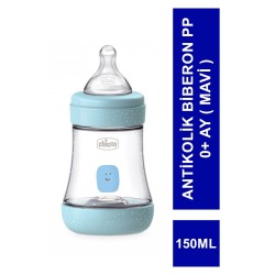 Chicco P5 Antikolik Biberon PP 0+ Ay ( Mavi ) 150 ml