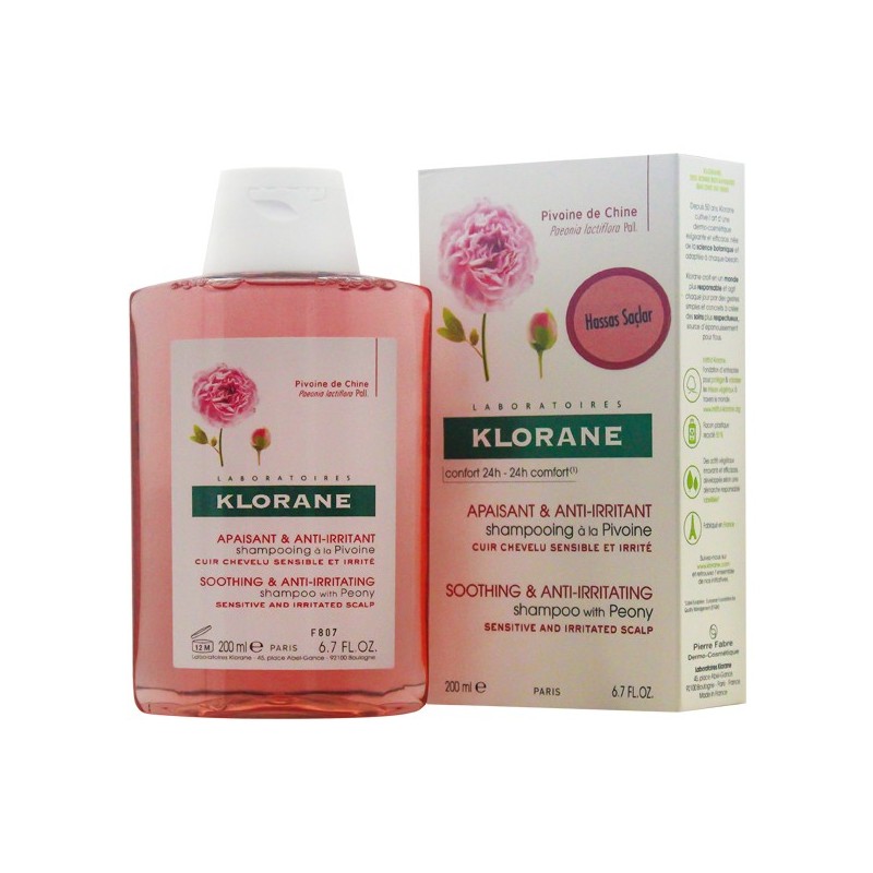 Klorane Şakayık Ekstresi İçeren Tahriş Olmuş Saç Derisi İçin Yatıştırıcı Şampuan 200 ml Klorane Şakayık Ekstresi İçeren Tahriş Olmuş Saç Derisi İçin Yatıştırıcı Şampuan 200 ml