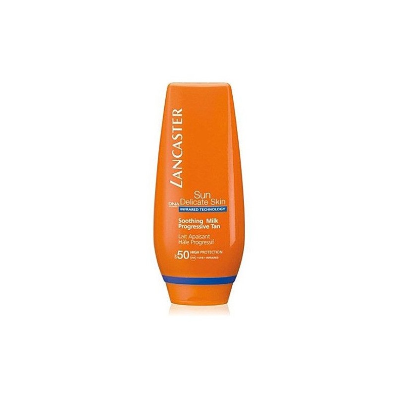 Lancaster Sun Delicate Soothing Milk Progressive Tan SPF 50 Lancaster Sun Delicate Soothing Milk Progressive Tan SPF 50
