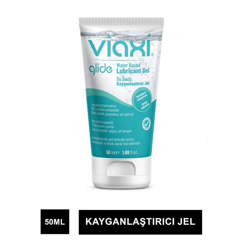 Viaxi Glide Kayganlaştırıcı Jel 50 ml (S.K.T 09-2025) Viaxi Glide Kayganlaştırıcı Jel 50 ml (S.K.T 09-2025)