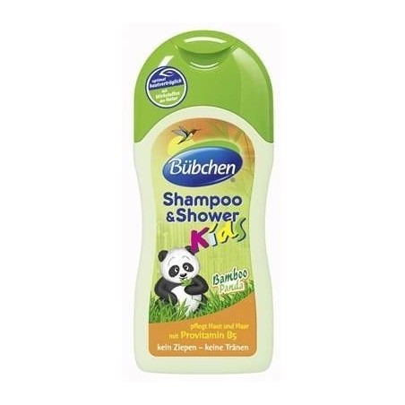 Bübchen Bamboo Panda Çocuk Şampuanı ve Duş Jeli 200 ml