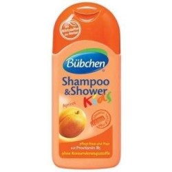 Bübchen Çoçuk Şampuan Ve Duş Jeli Kayısı 200 ml