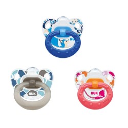 Nuk Classic Happy Days Silikon Emzik 1 Numara 