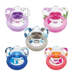 Nuk Classic Happy Days Silikon Emzik 2 Numara 