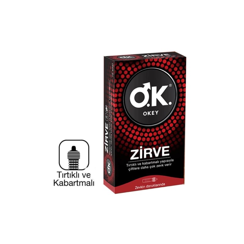Okey Prezervatif Zirve 10'lu Okey Prezervatif Zirve 10'lu