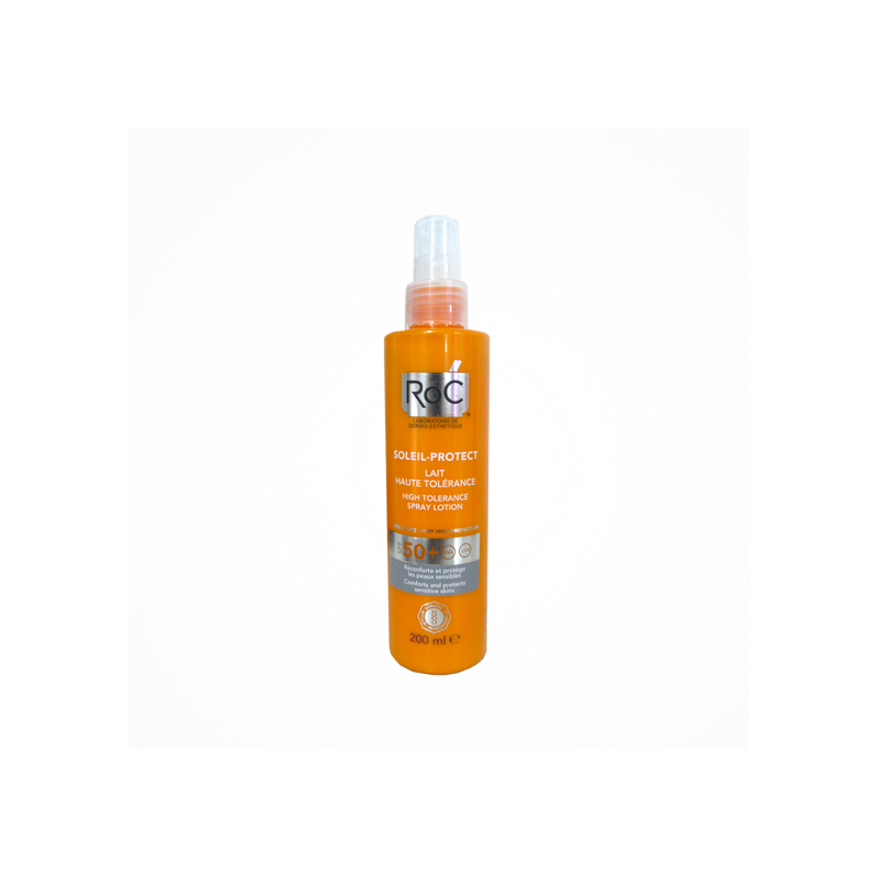 Roc Soliel Protect Lait Haute Tolerance spf 50 200ml - Güneş Korumalı Vücut Spreyi Roc Soliel Protect Lait Haute Tolerance spf 50 200ml - Güneş Korumalı Vücut Spreyi