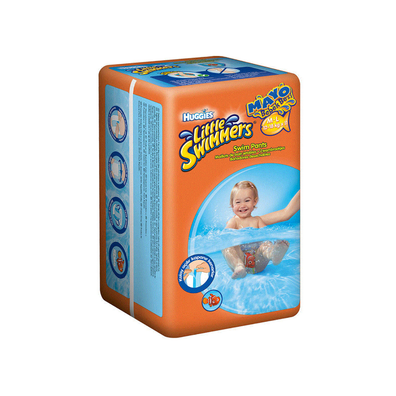 Huggies Little Swimmers M-L 12-18kg x 11 Huggies Little Swimmers M-L 12-18kg x 11