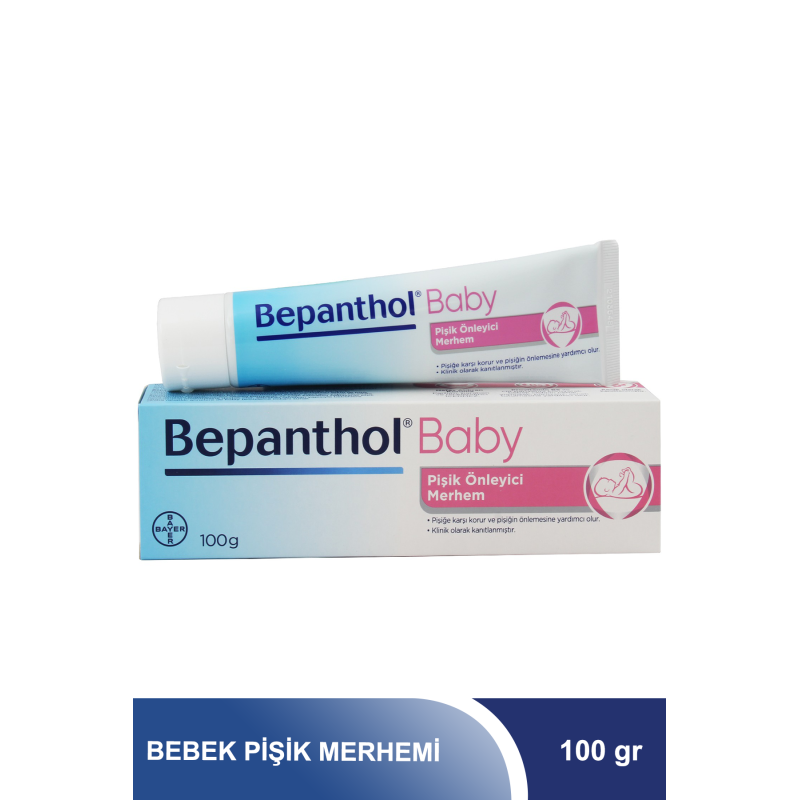 Bepanthol Bebek Pişik Merhemi 100 gr (S.K.T 03-2024) Bepanthol Bebek Pişik Merhemi 100 gr (S.K.T 03-2024)