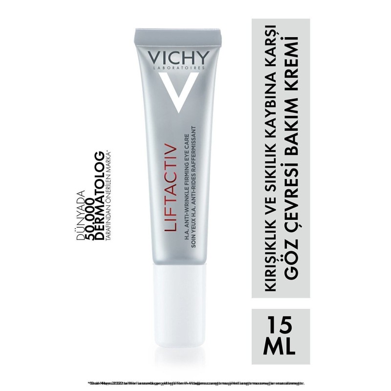 Vichy Liftactiv Supreme Kırışıklık Karşıtı Göz Bakım Kremi 15ml (S.K.T 12-2024)