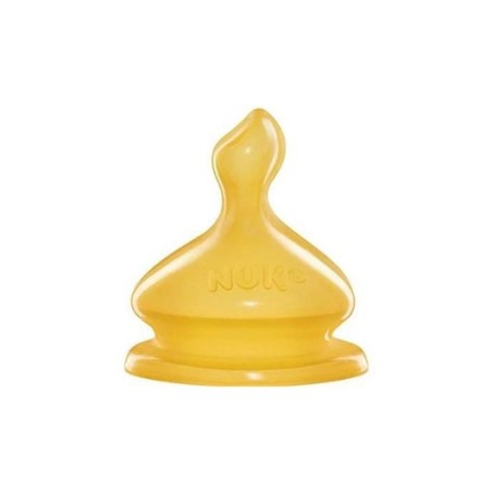 NUK ANTI-COLIC Geniş Agızlı Kauçuk Biberon Emziği (No:1 L delik)