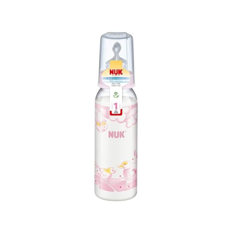 NUK Standart Silikon Emzikli PP Biberon (240 ml) NUK Standart Silikon Emzikli PP Biberon (240 ml)
