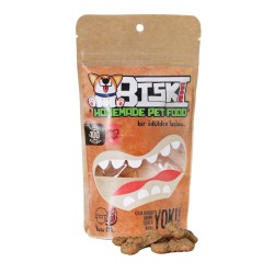 Biskimama %100 Katkısız ve Doğal Gerçek Kuzu Etli Kemik Bisküvisi Köpek Ödül Maması