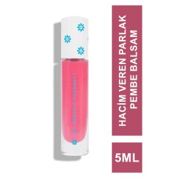 The Organic Pharmacy No Lipgloss Volumising Balm Gloss Pink 5ml
