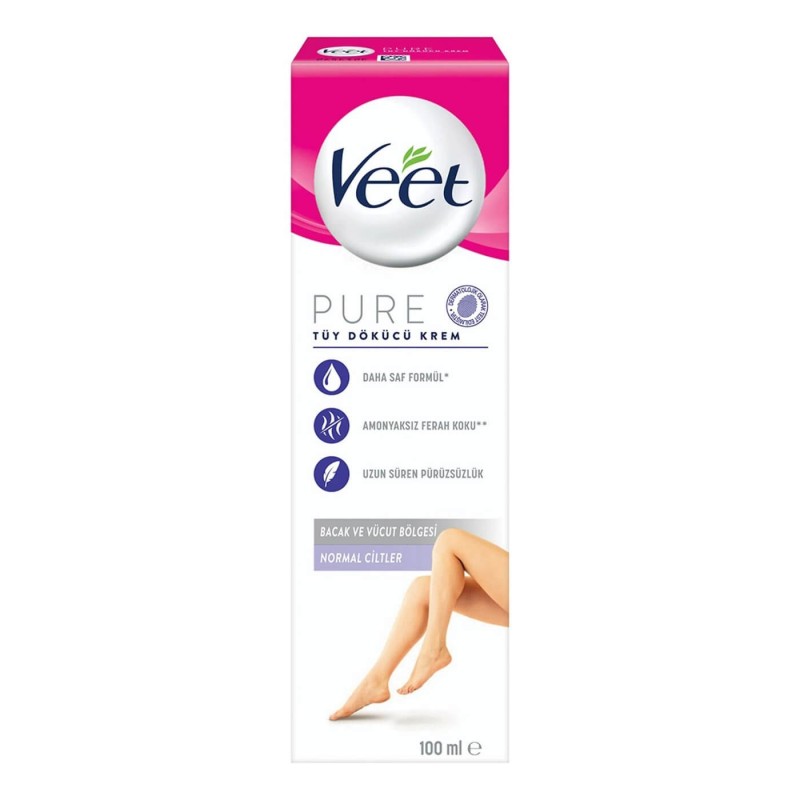 Veet Pure Tüy Dökücü Krem Normal Ciltler İçin 100 ml