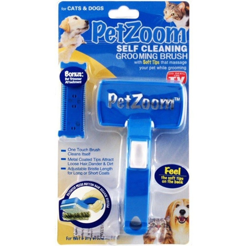 Petzoom Basmalı Kedi Köpek Tarağı Jiletli Tıraş Aparatı Hediyeli