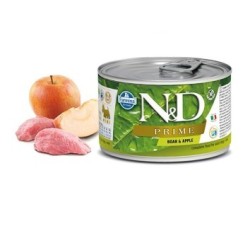 N&D Prıme Boar & Apple - Yaban Domuzu & Elma  Köpek Konserve 140 Gr