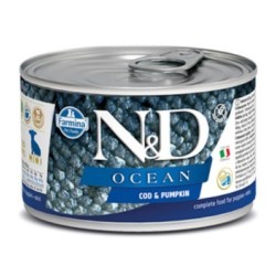 N&D Ocean Codfısh & Pumpkın Puppy - Morina Balığı & Balkabağı Puppy  Köpek Konserve 140 Gr