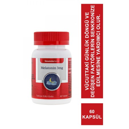 İmuneks Melatonin 3mg 60 Tablet