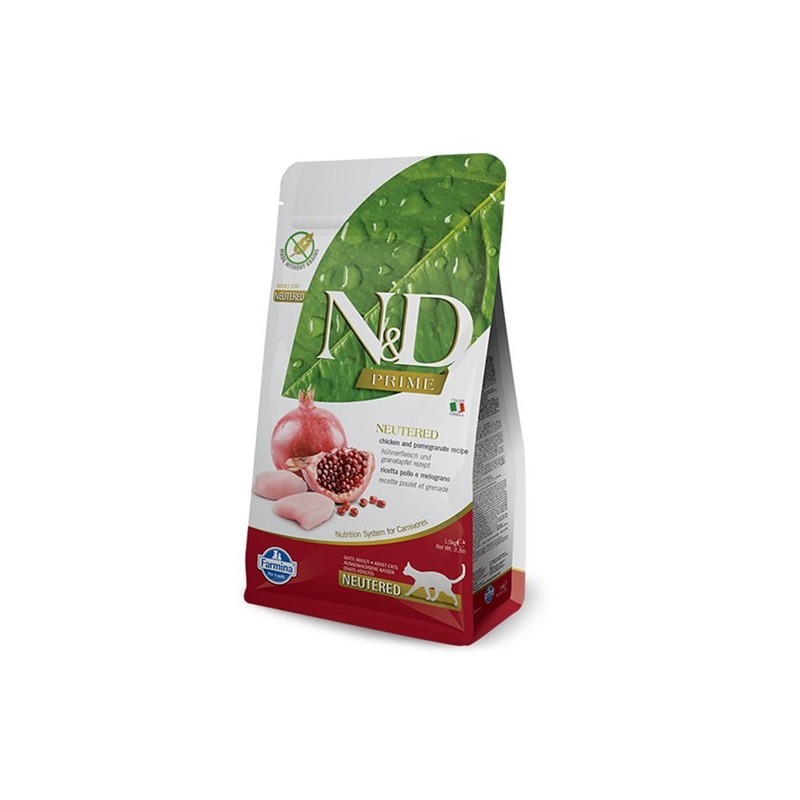 N&D Kısır Tahılsız Tavuk&Nar Kısırlaştırılmış Kedi Açık Mama 1Kg